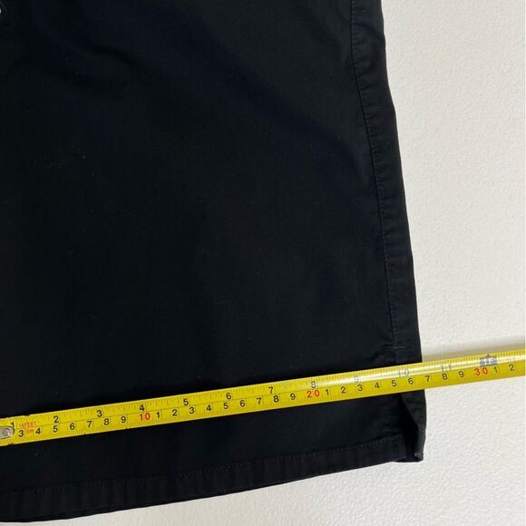 Black Scrub Uniform Cargo Pant Utility Split Hem Elastic Drawstring Women XL - Picture 14 of 15